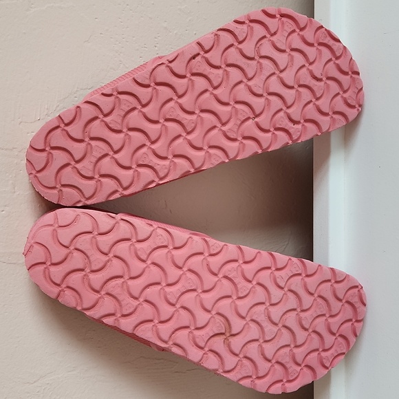 Birkenstock Honolulu EVA Flip Flop Sandals Medium Pink Coral Size 37 - Picture 9 of 13